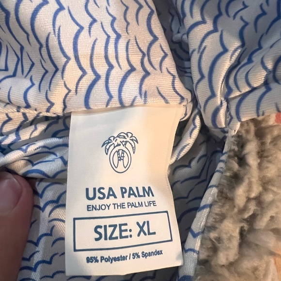 USA Palm reversible fleece - Picture 3 of 3
